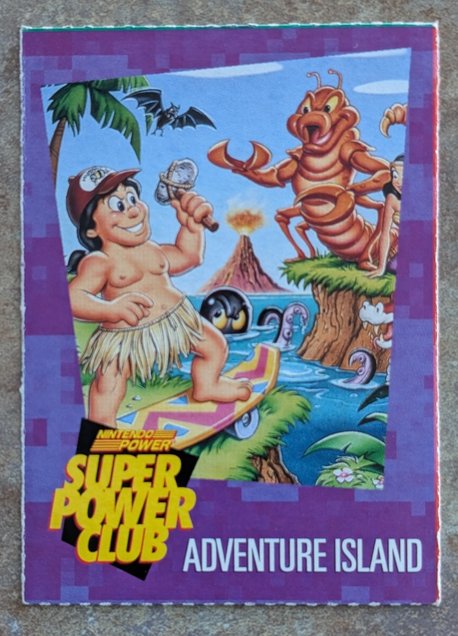 Nintendo Power Super Power Club #24 Adventure Island 1992-95
