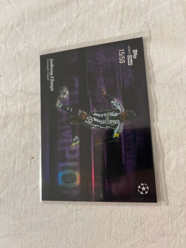 Carte foot topps simplicidad elanga 15/50