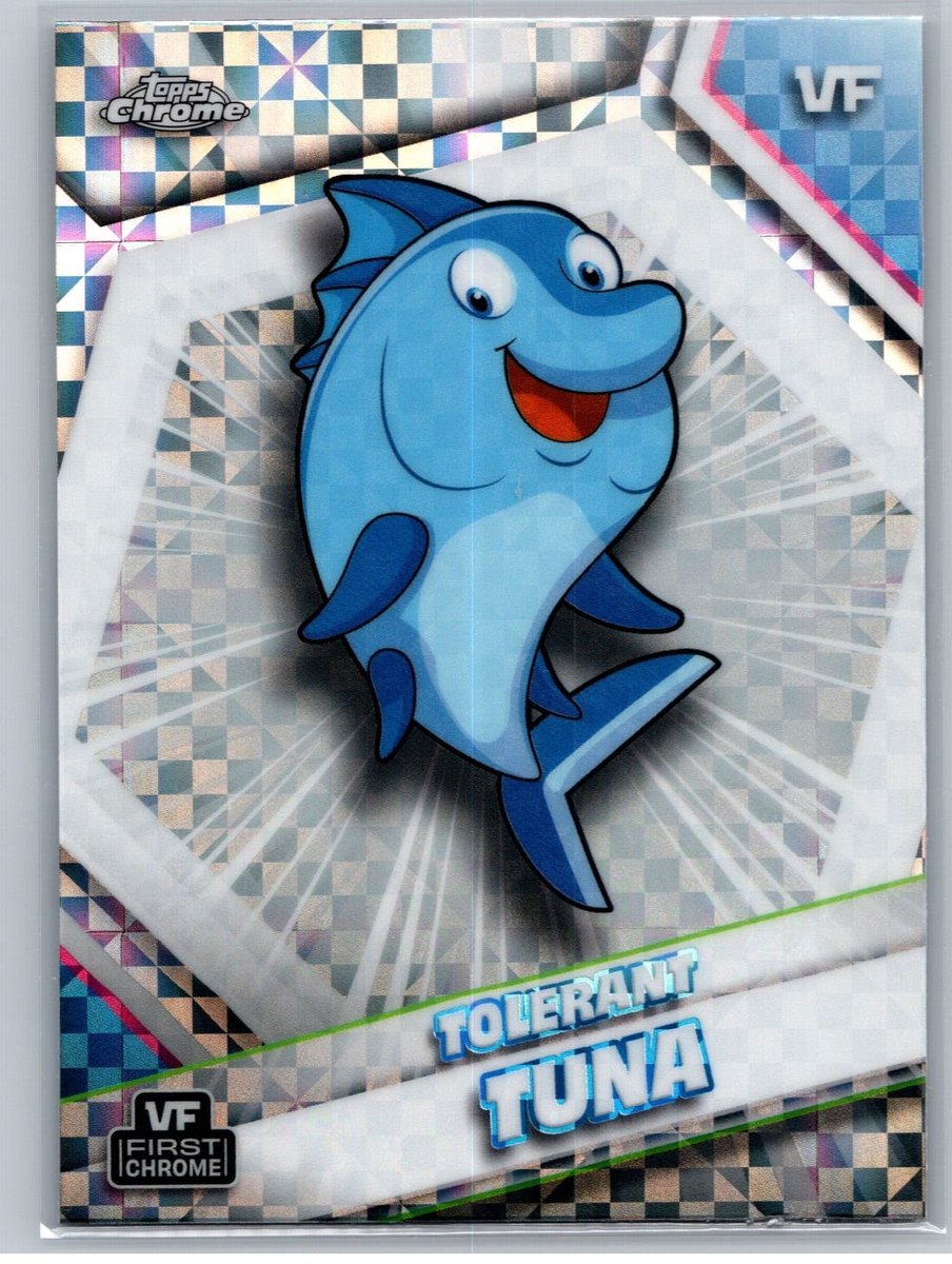 2026 Topps Chrome VeeFriends #177 Tolerant Tonno X-Fractor