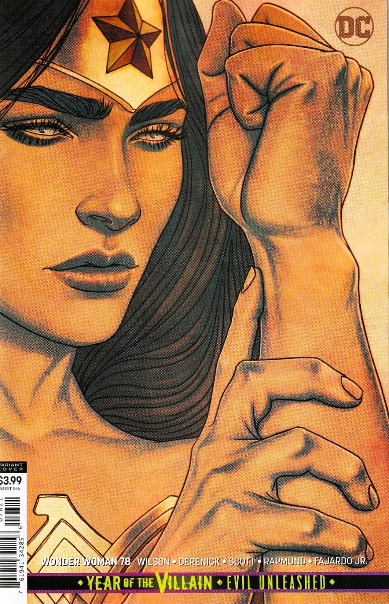 WONDER WOMAN #78 (2016) WILLOW WILSON / TOM THIHICK ~ VARIANTE FRISON ~ NON LETTO QUASI NUOVO