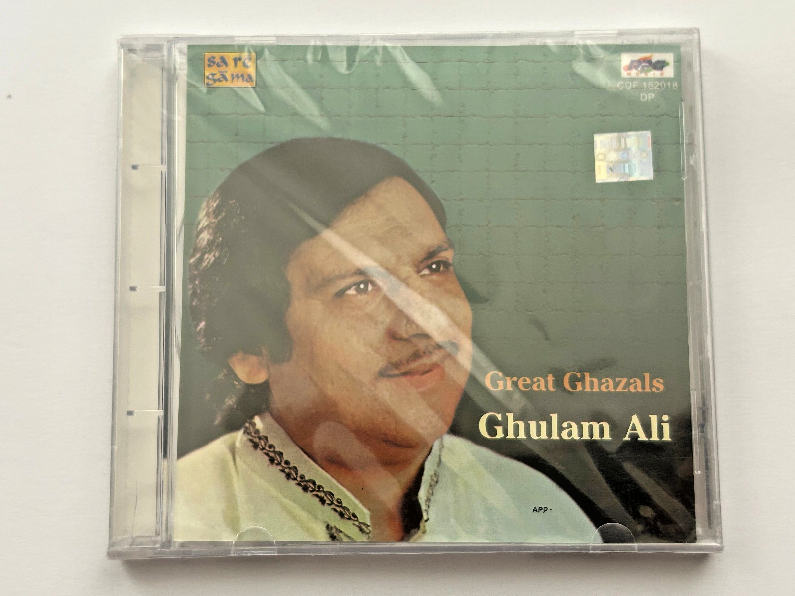 Ghulam Ali - Great Ghazals (CD 2007) Saregama RPG Classical Vocal NEW/SEALED