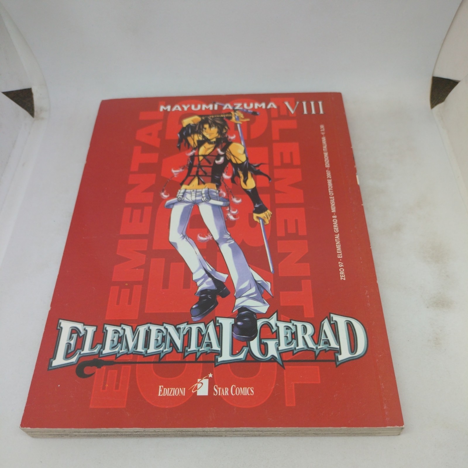 Manga Elemental Gerad 8 Star Comics Mayumi Azuma