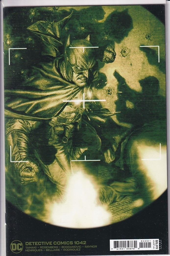 30756: DC COMICS DETECTIVE COMICS #1042 variante di grado quasi nuovo