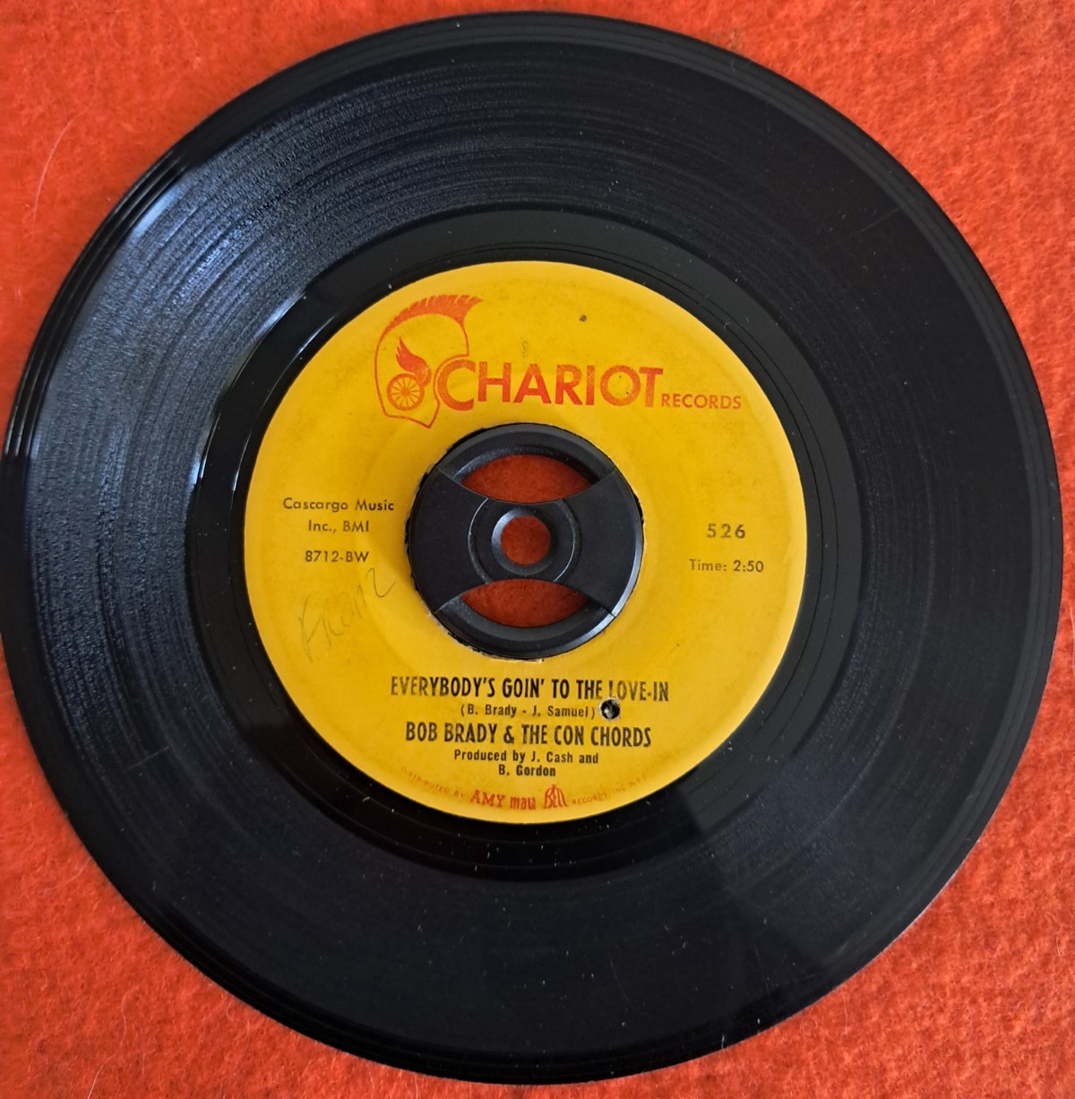 Northern soul Bob Brady & the Con Cords Everybody's goin to a love-in