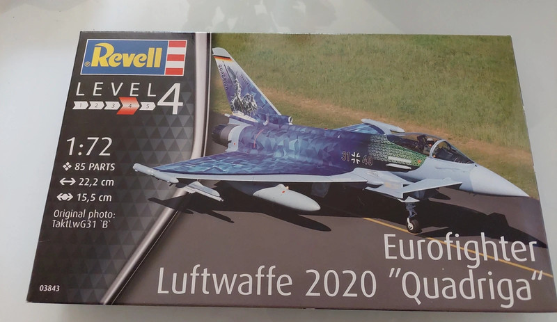 Revell 03843 Eurofighter „Luftwaffe 2020 Quadriga“ (1:72)
