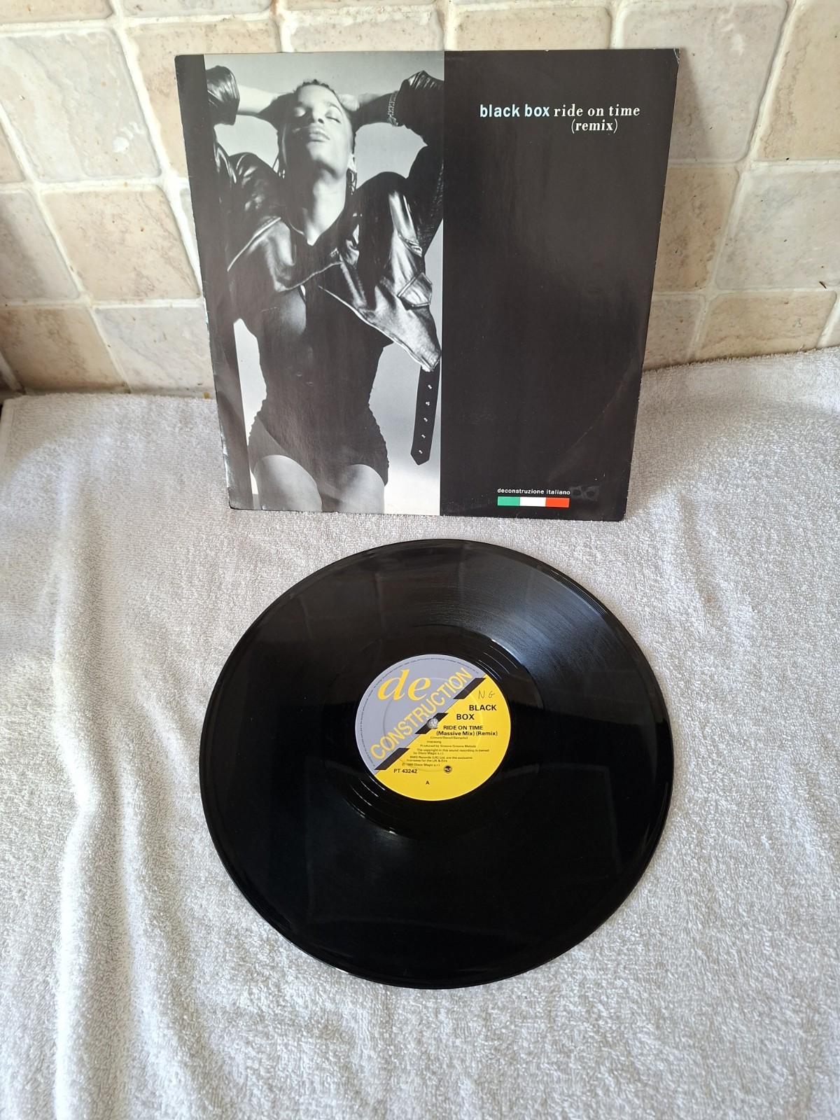 Blackbox - Ride On Time 12" Vinyl Single TESTED EX PLAYBACK  LITTLE WARPED