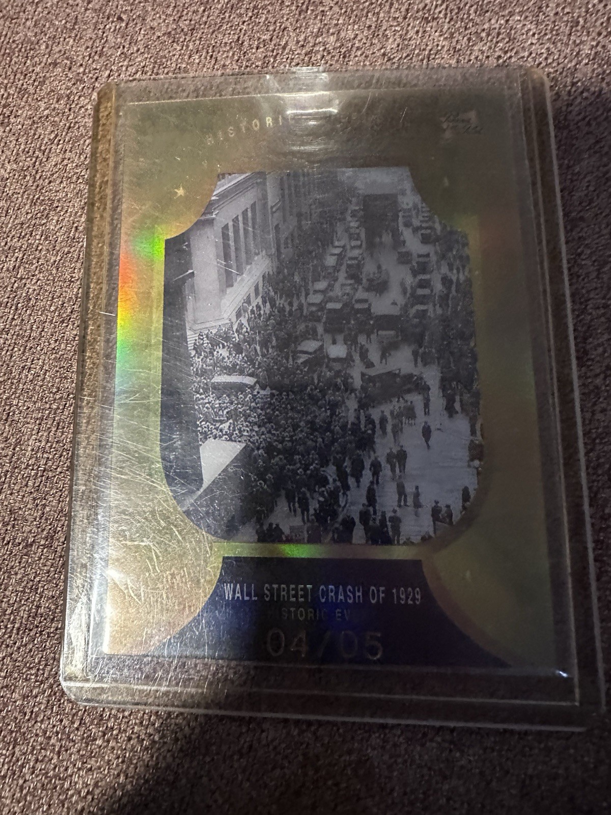 Crollo di Wall Street del 1929 - 2023 Pezzi del passato Edizione Premium /05 #94