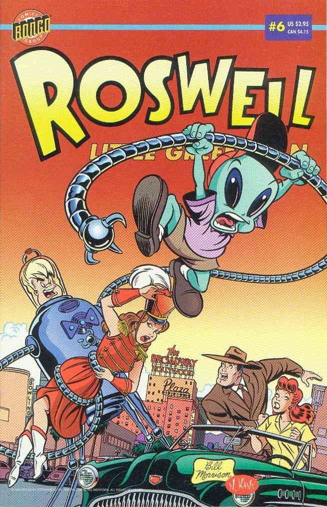 Roswell: Little Green Man #6 VF; Bongo | Bill Morrison Last Issue - w/Bag+Board