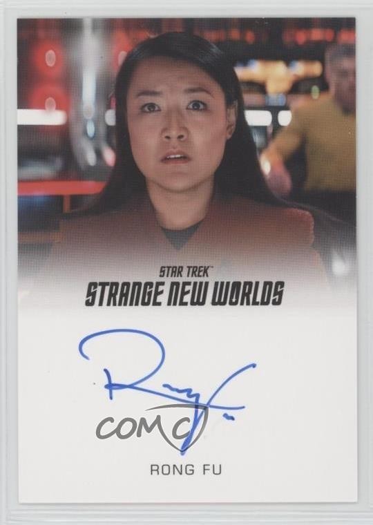 2025 Star Trek Strange New Worlds stagione 2 Rong Fu come Jenna Mitchell Auto 0d03