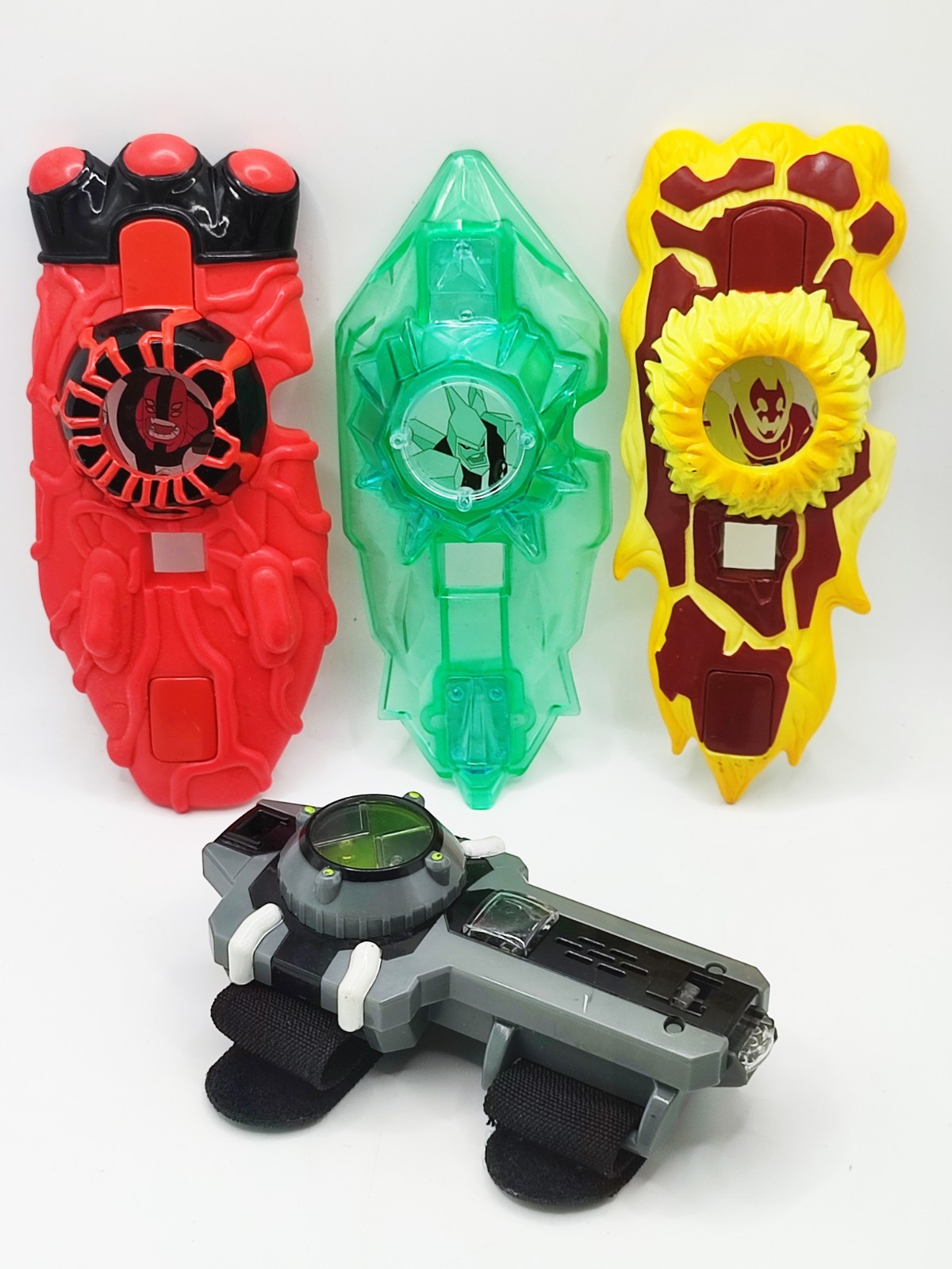 BANDAI BEN 10 2007 - BRACCIO TRASFORMABILE OMNITRIX - COMPLETO + FUNZIONANTE - RARO