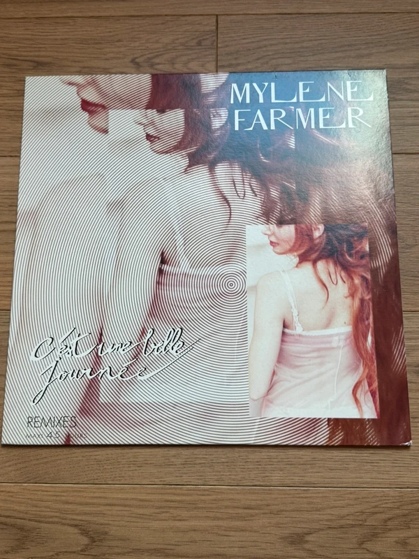 Mylène Farmer vinyl promo c’est une belle journée