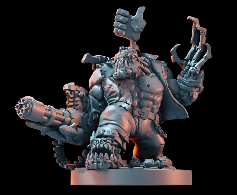 MrModulork – Roboorc / Termi-Orc (In Resina)