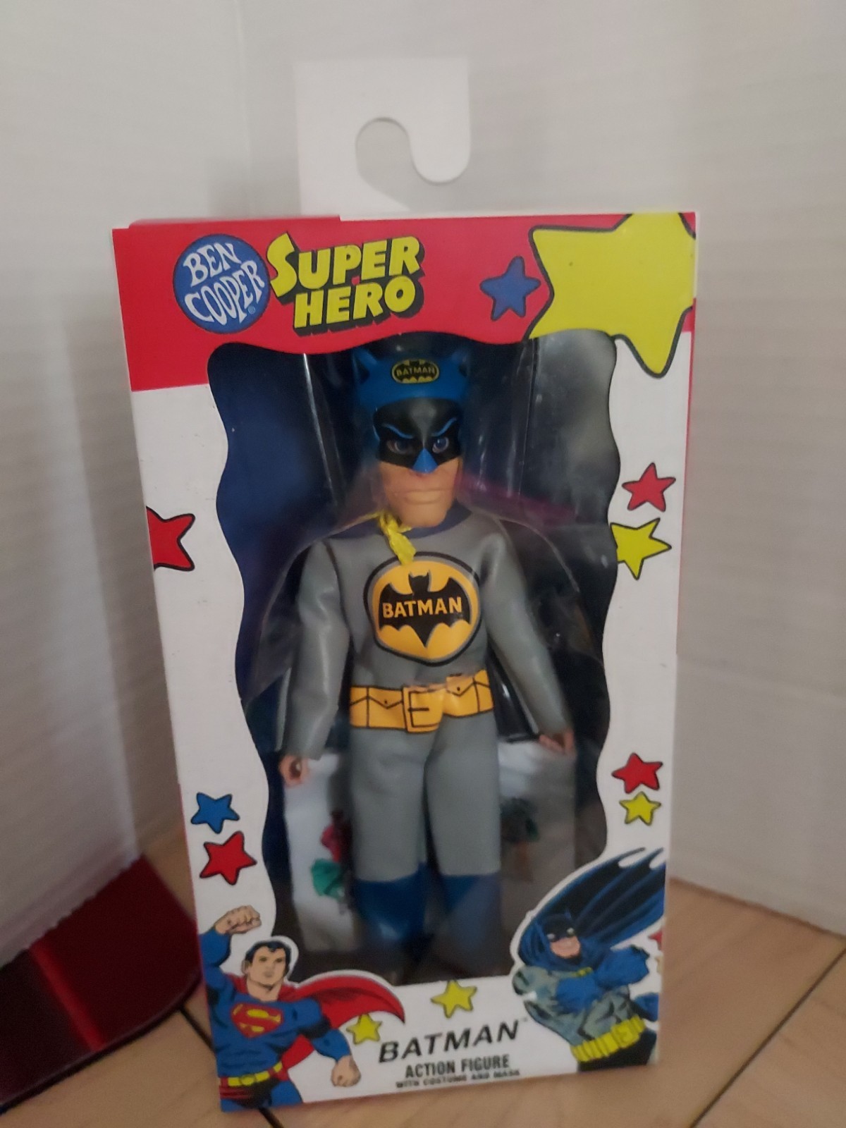 FIGURINA NECA BEN COOPER SUPER HERO BATMAN 5,5", NUOVA. D12