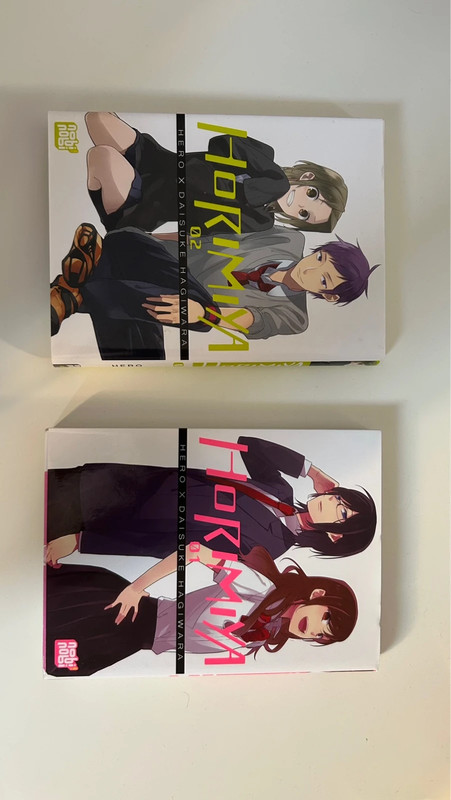 2 premier tomes de Horimiya