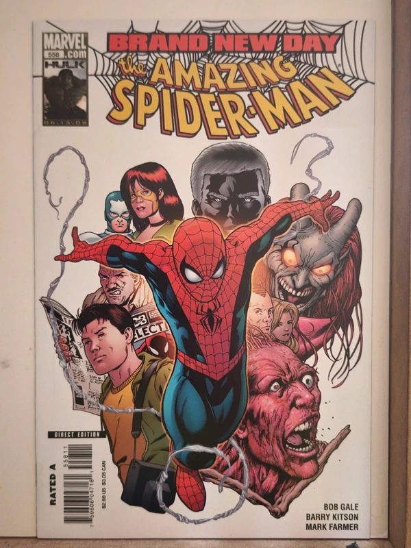 The amazing Spider-man # 558 * Brand New Day!