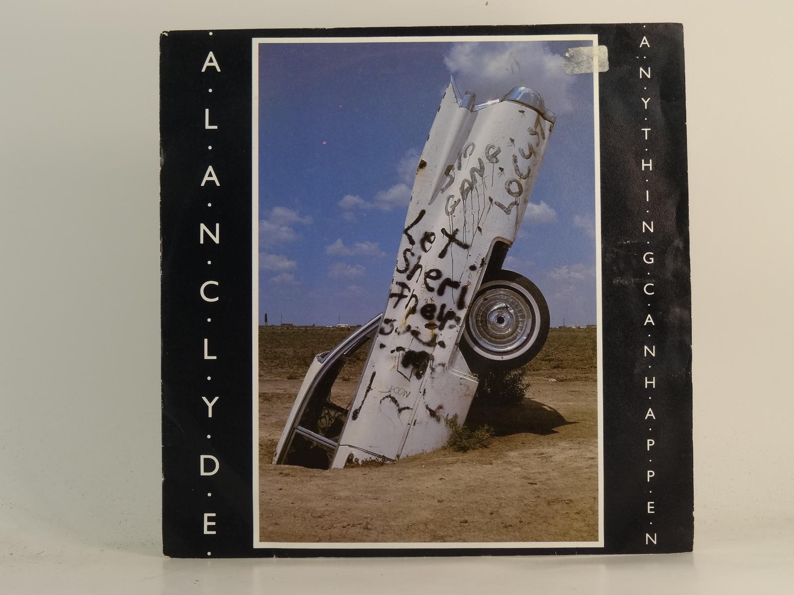 ALAN CLYDE ANYTHING CAN HAPPEN (78) 2 Track 7" Single plus Picture Sleeve CARRER
