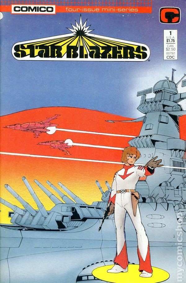 Star Blazers #1 FN 1987 Immagine Stock