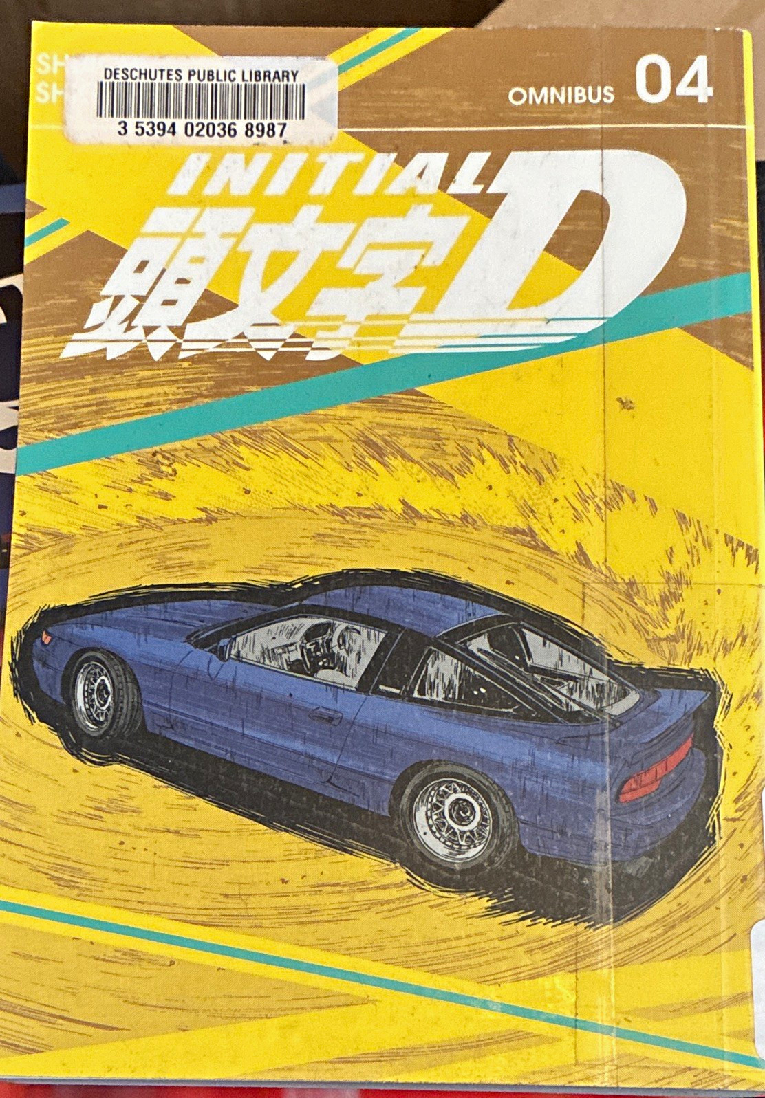 Initial D Omnibus 04 manga inglese fumetto Kodansha ISBN 9781600068987