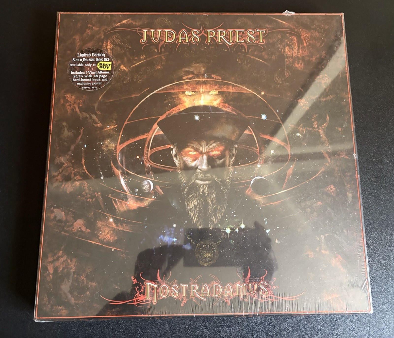Judas Priest Nostradamus - Super Deluxe box set 2CD 3LP vinyl