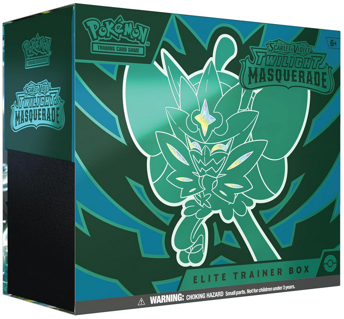 Twilight Masquerade Elite Trainer Box ETB Nuovo Sigillato Pokemon 2024