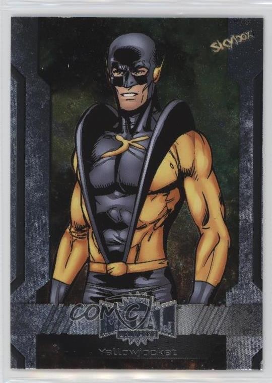 Giacca gialla 2024 Skybox Marvel Metal Universe Avengers #42 11 anni