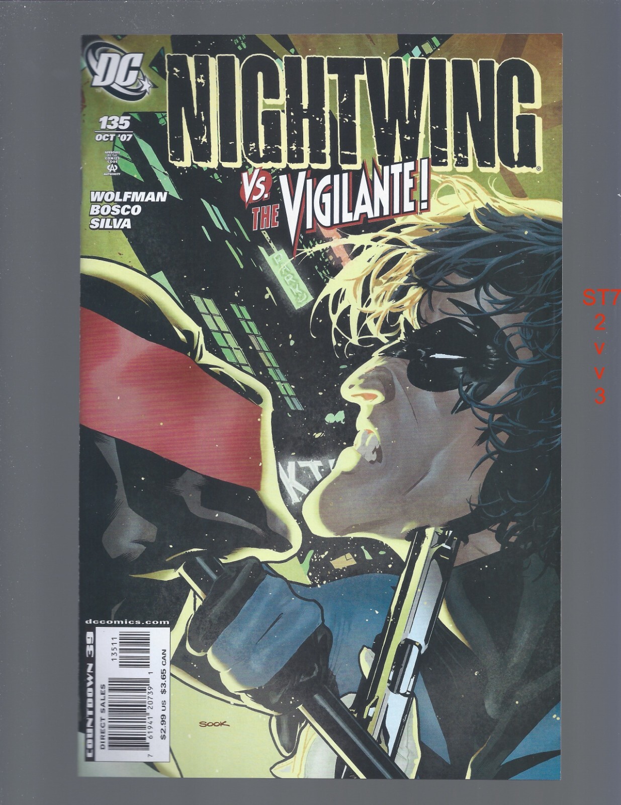 Nightwing #135 VF/NM 1996 serie DC st723 Vigilante