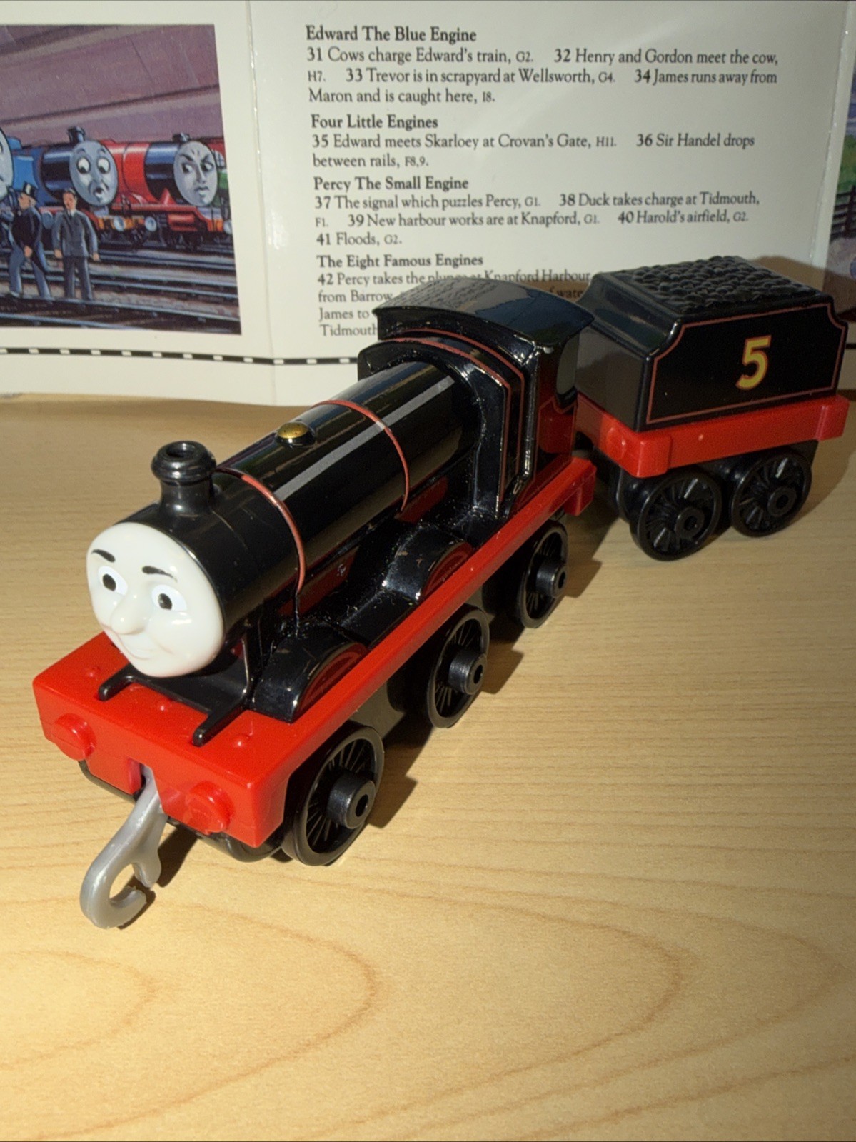 TRENO AMICI ORIGINS BLACK JAMES THOMAS! TRACKMASTER PUSH LONG PRESSOFUSO