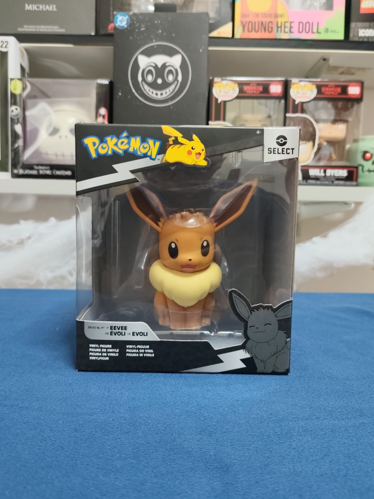 Pokémon Select Eevee Evoli Jazwares Figure Vinile Serie 2 da Collezione