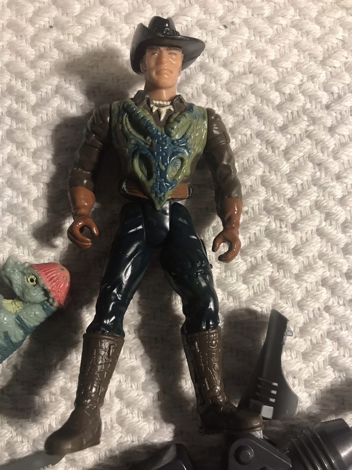 ROLAND TEMBO 1997 KENNER JURASSIC PARK LOST WORLD CALD FIGURINA VINTAGE
