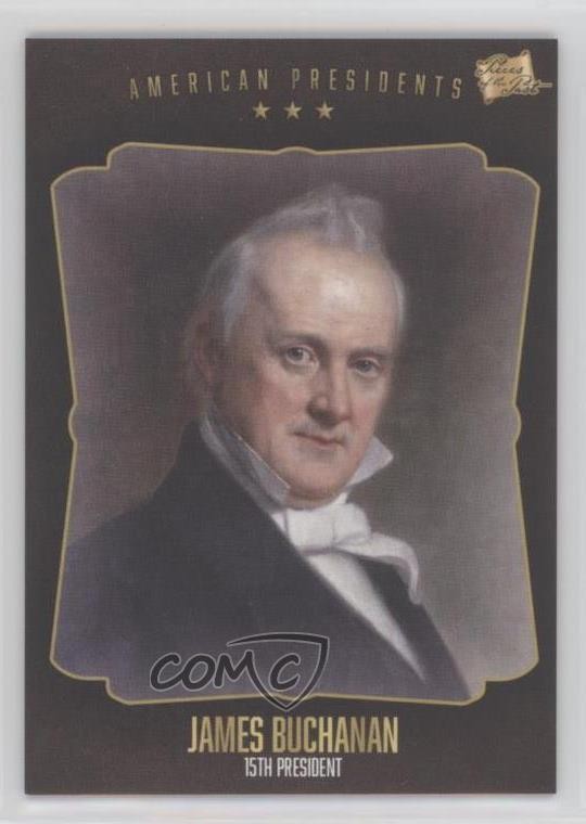 2017 The Bar Pezzi del Passato Presidenti Americani James Buchanan #15 1md