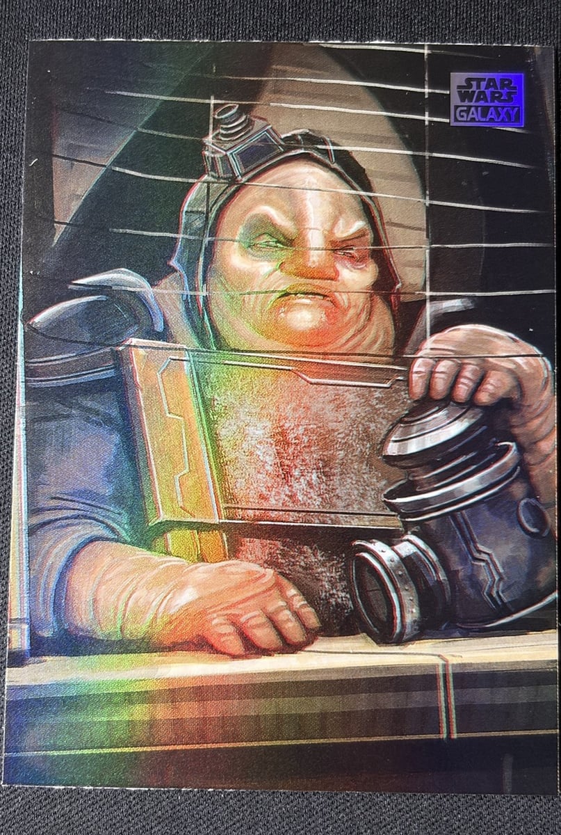 2025 Topps Chrome Star Wars Galaxy #POW-3 Unkar Plutt Power of the Force