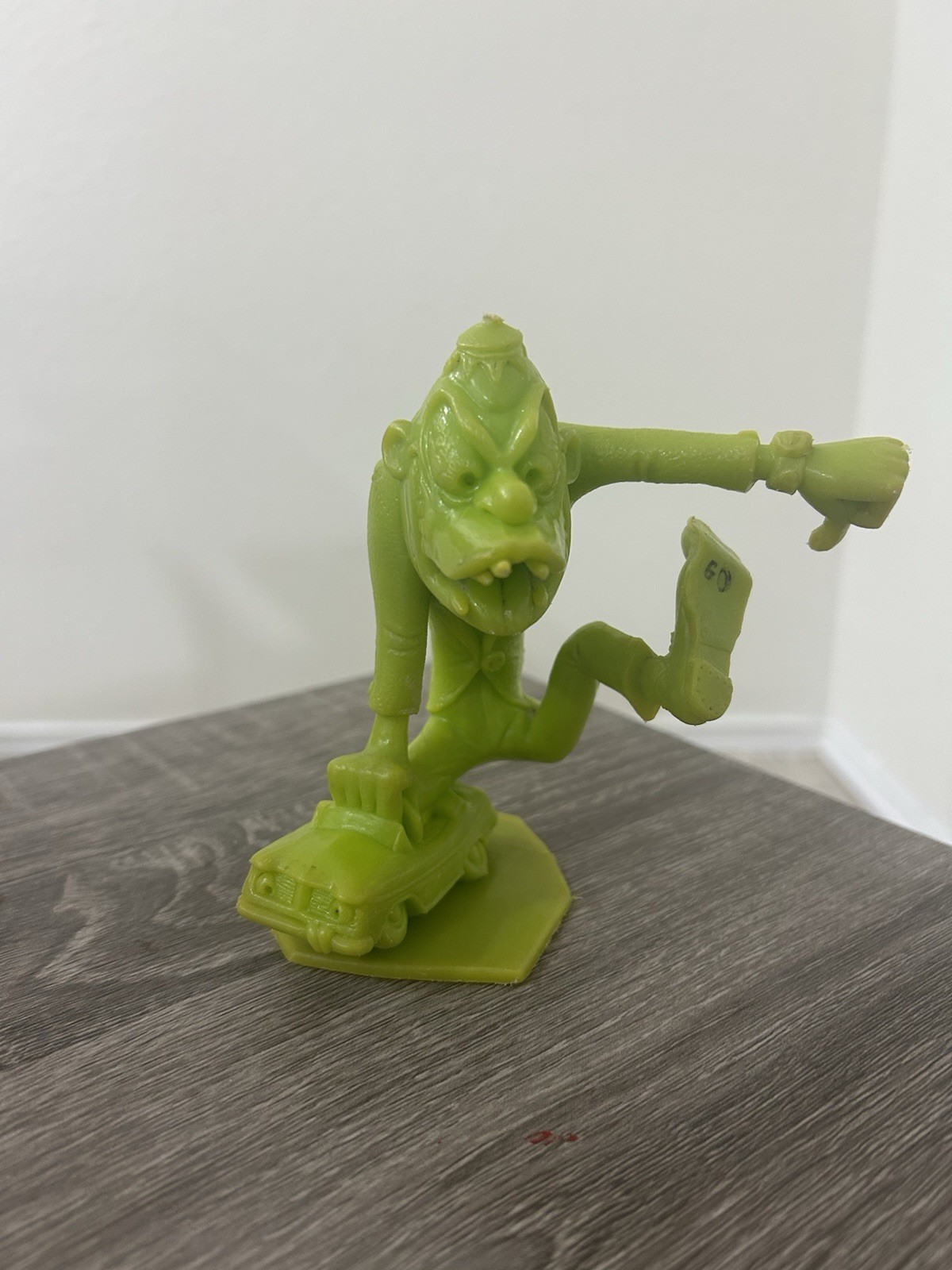 Vintage Louis Marx Nutty Mads Donald the Demon Green Figure Monster Toy
