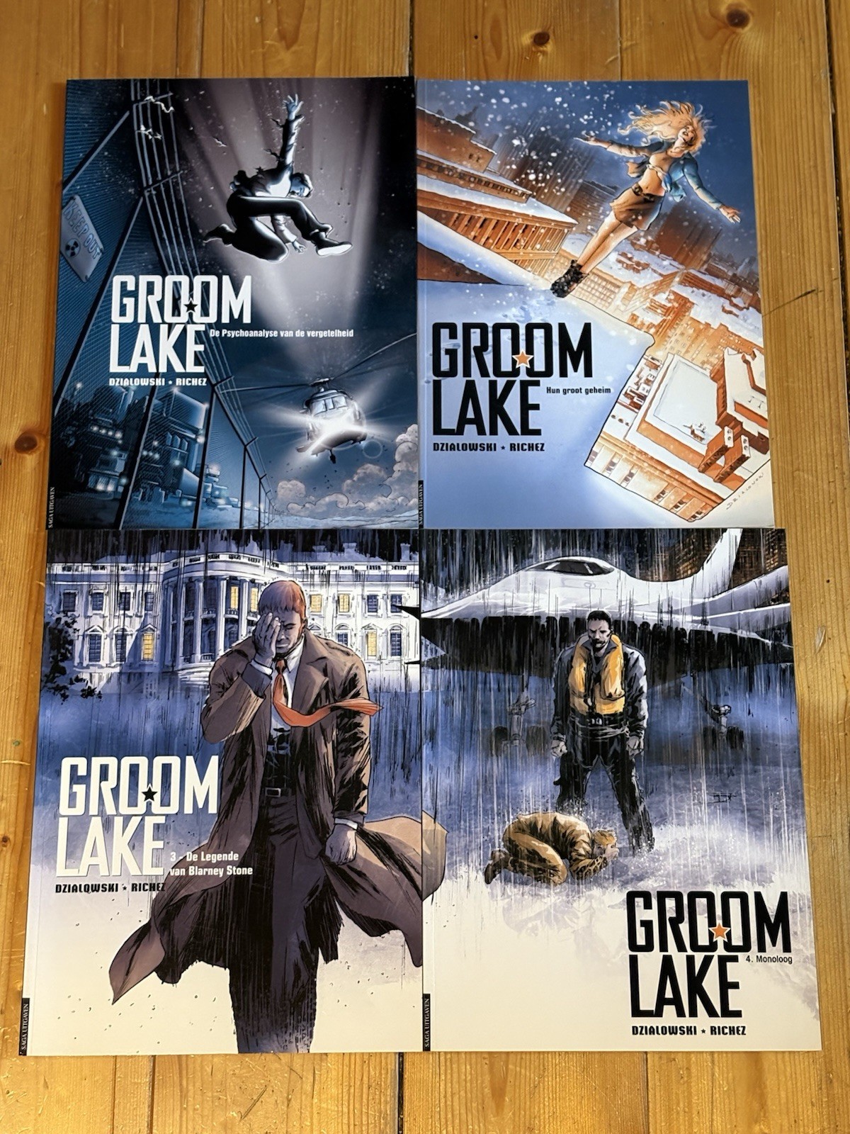 Groom Lake olandese 4 fumetti serie completa