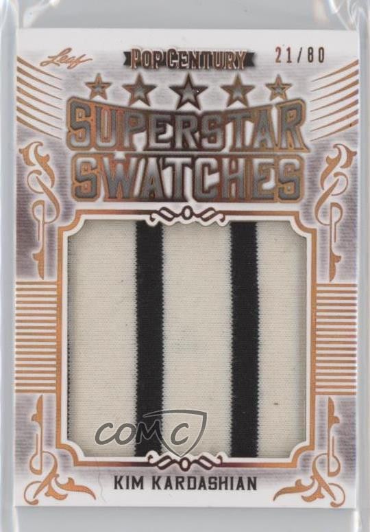 2021 Leaf Metal Pop Century Bronze Spectrum 21/80 Kim Kardashian #SS-41 0s3