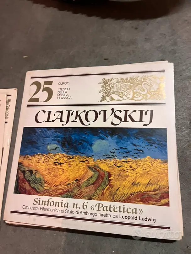 Vinili 33 giri raccolta Curcio musica classica