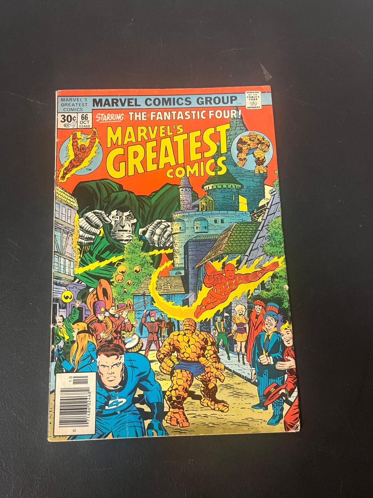 MARVEL'S GREATEST COMICS #66 FANTASTIC FOUR 1976