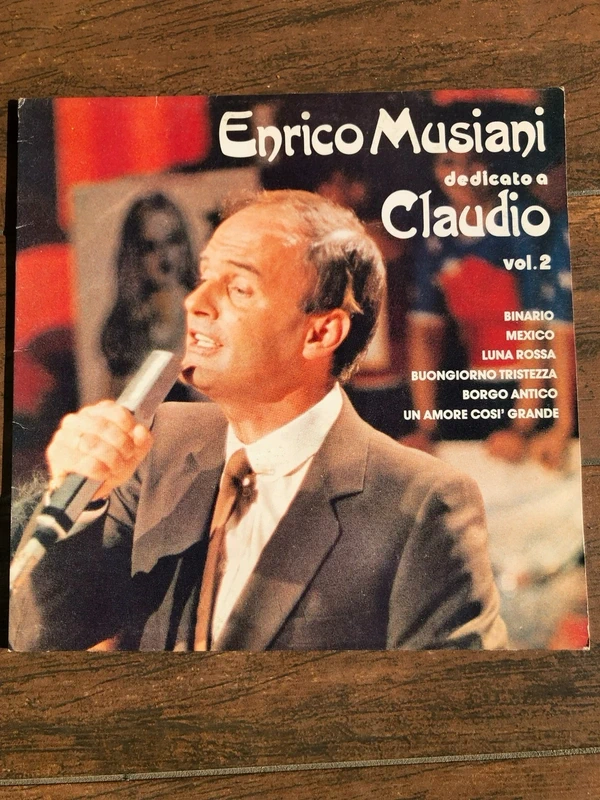 Enrico Musiani - dedicato a Claudio Villa - vinile 33 giri