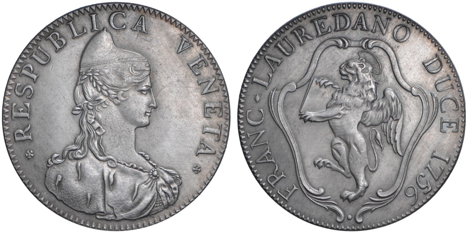 ITALIA VENEZIA - REPUBBLICA VENETA  - FRANCESCO LOREDAN - TALLERO 1756 - COPIA