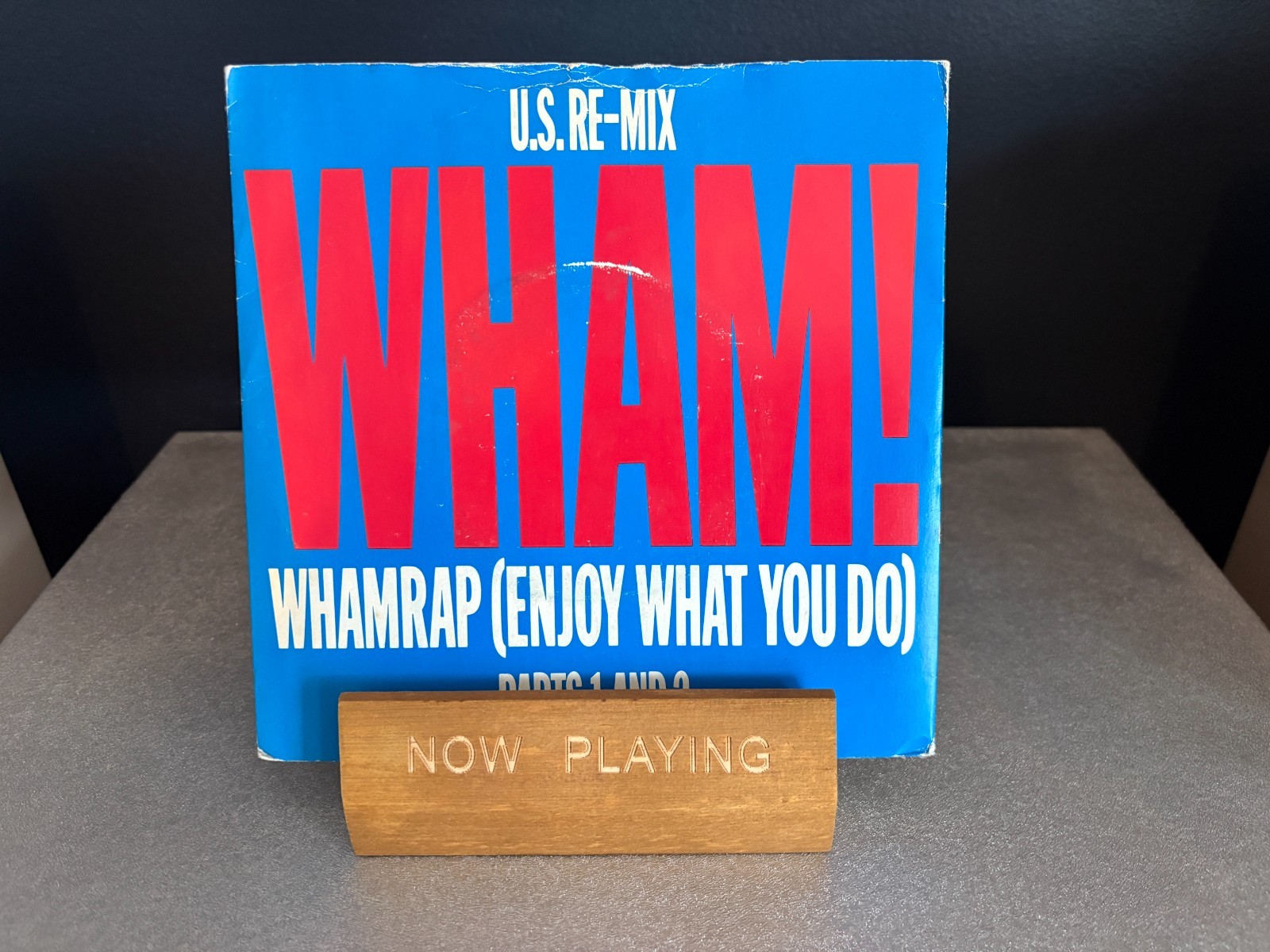 Wham! Wham Rap UK 1982 Innervision Records 7" Vinyl P/S VG+/VG