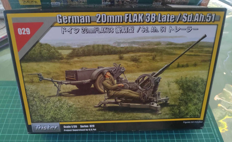 20mm Flak 38 Late, Tristar 1/35