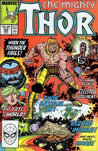 Thor #389 VF 1988 Immagine Stock