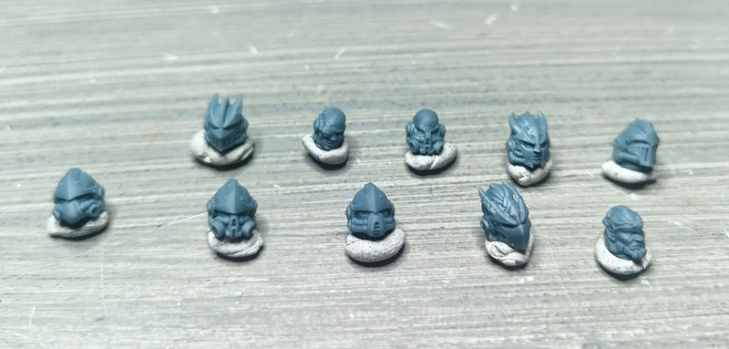 Lot Bitz tête Salamander ( Greystide studio )