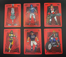 Lotto 6 carte Bo Jackson Battle Arena Red Brawl Battlefoil