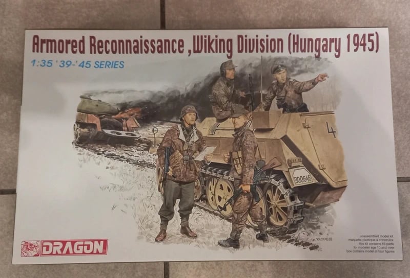 Armored Reconnaissance, Wiking Division (Hungary 1945)