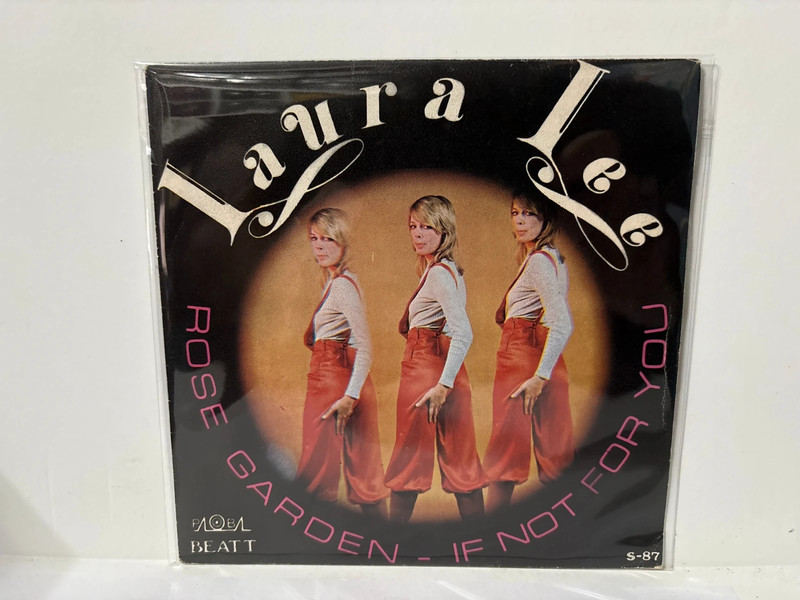 Single 7" / 45T - Laura Lee - rose garden / if not for you