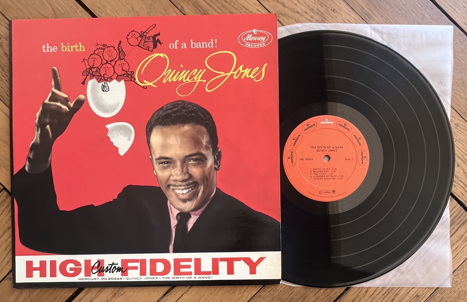 QUINCY JONES THE BIRTH OF A BAND LP US QUASI NEUF