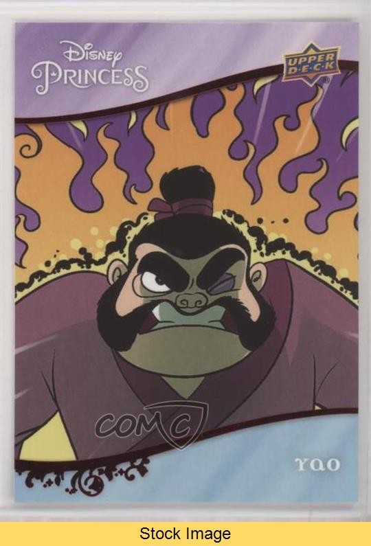 Upper Deck Personaggi Principesse Disney 2019 Rosso Yao #38 LEGGI 7tn