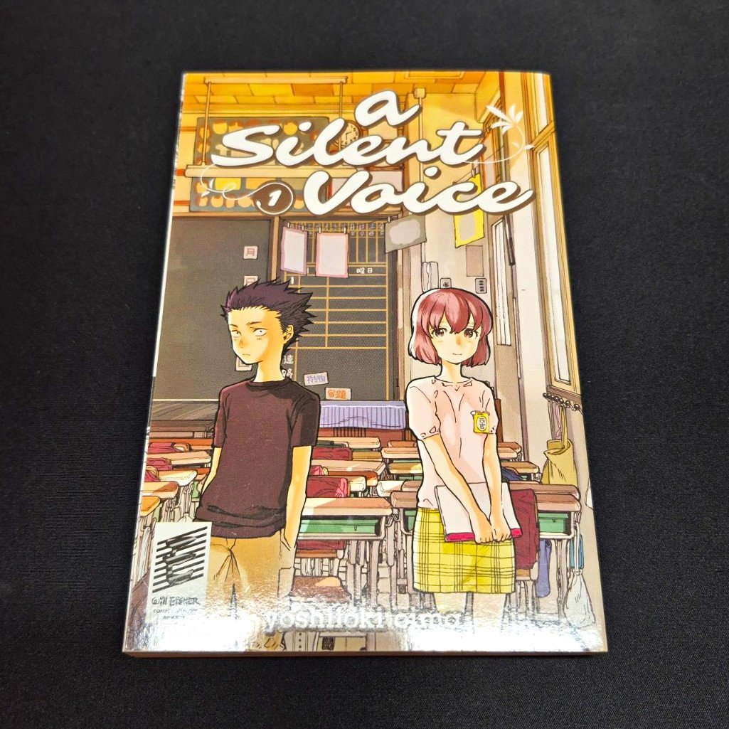 A Silent Voice #1 copertina morbida manga fumetto di Yoshitoki Oima, inglese Kodansha