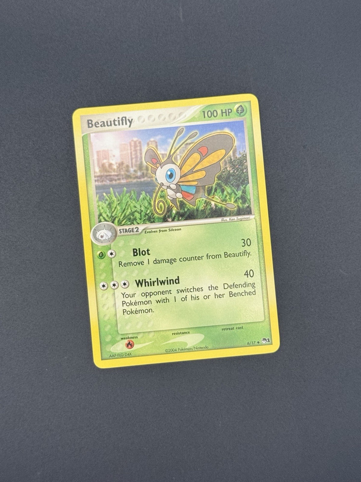 Beautifly 6/17 quasi nuovo - POP Serie 1 - Pokémon TCG