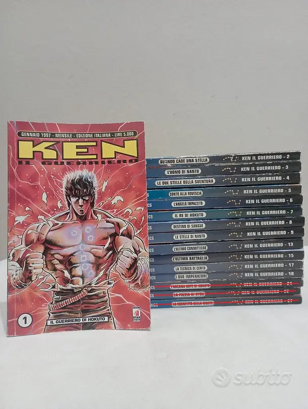 Ken il guerriero – 13 Manga Star Comics originali
